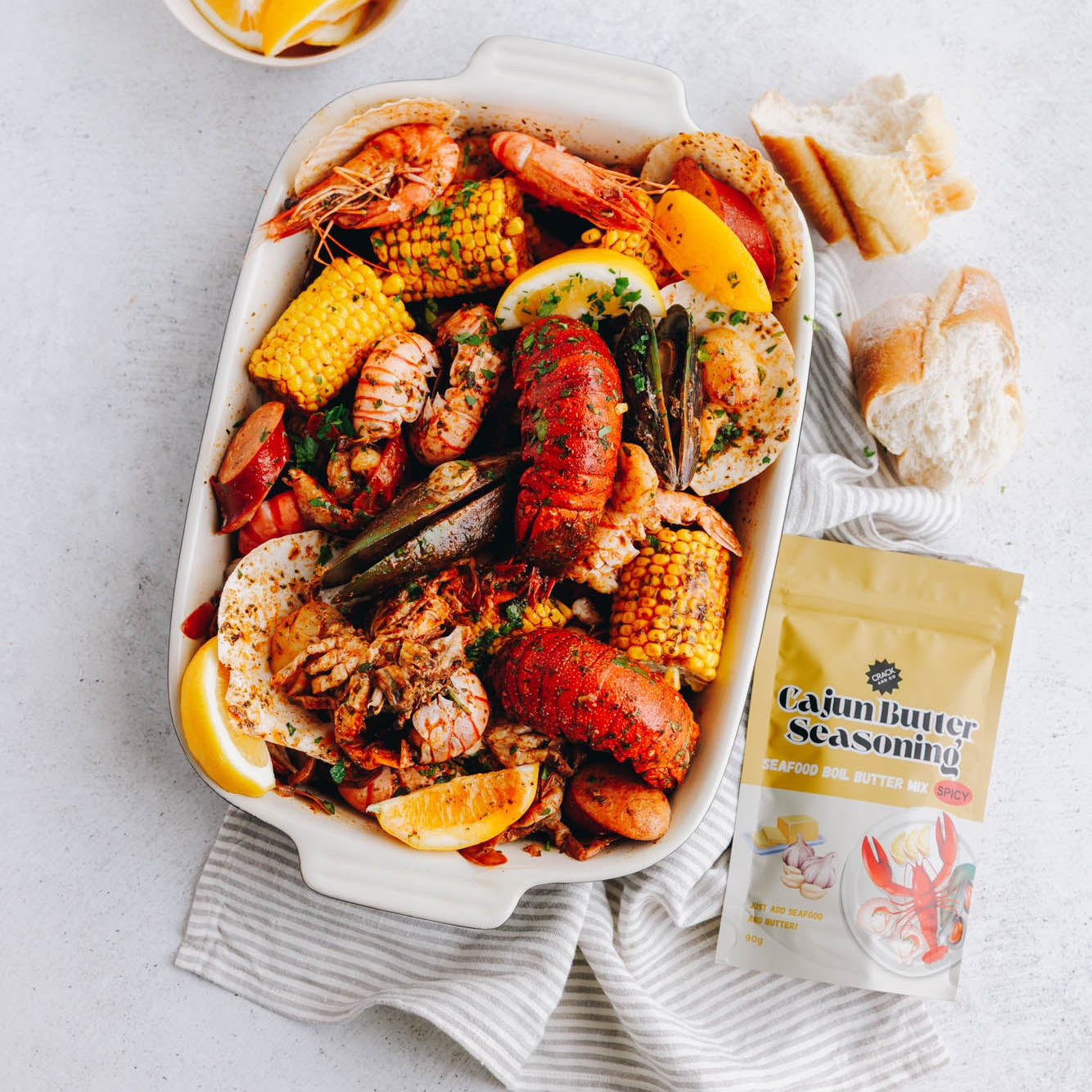 Cajun Butter Seasoning (Spicy)